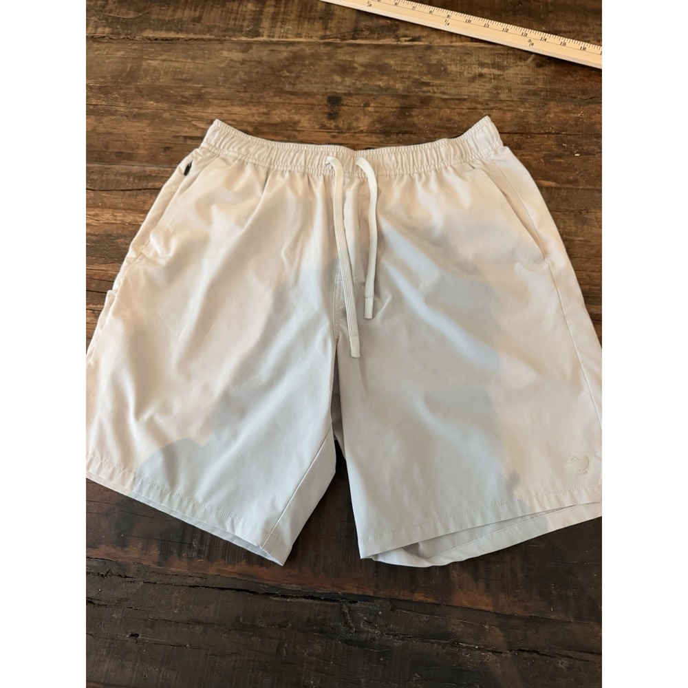 Bad Birdie Men's Active Stretch Performance Shorts Size S. Gray